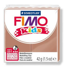 FIMO "Kids" gyurma 42g égethető világosbarna (8030 71)